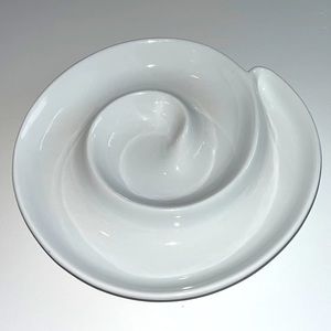 Crate & Barrel White Oven/Microwave Safe Dish